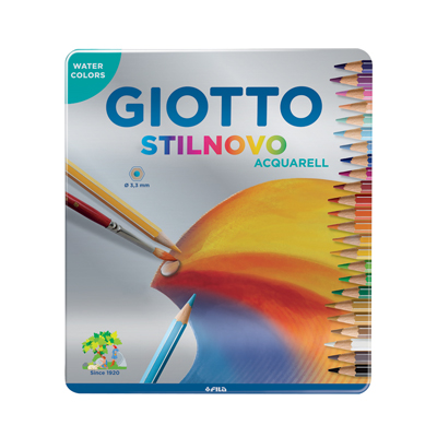 PASTELLI GIOTTO STILNOVO ACQUARELLABILI PZ.24