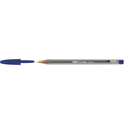 PENNA A SFERA BIC CRISTAL LARGE 1.6 BLU 