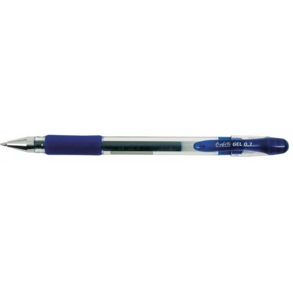 Penna a sfera gel blu Tratto fine 0.7 mm Buffetti