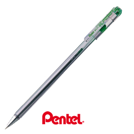 PENNA SFERA SUPER B BK77 VERDE 0.7MM PENTEL