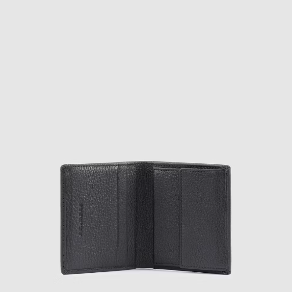 Piquadro BustVertical men’s wallet Nero