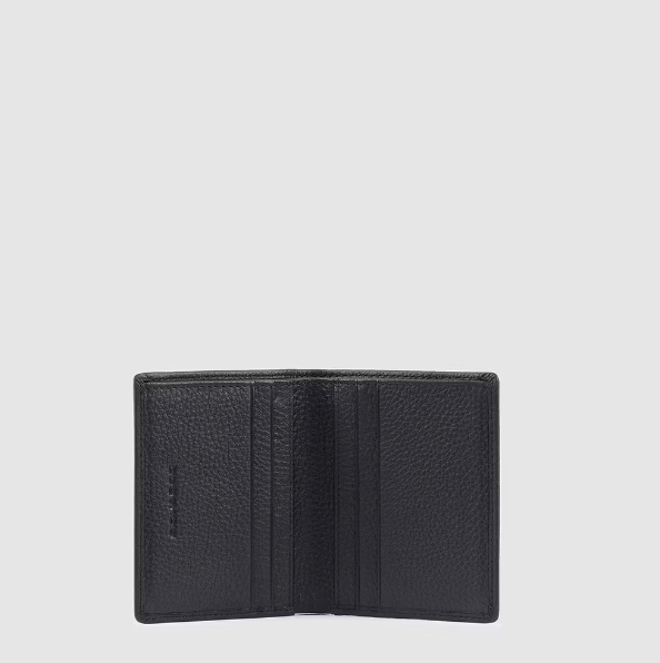 Piquadro Vertical men’s wallet Nero