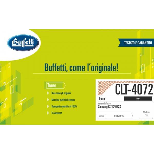 SAMSUNG toner - compatibile - CLT-K4072S-ELS - nero