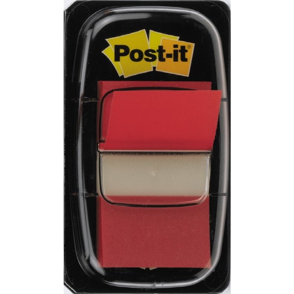 Segnapagina Post-it Index 680 - 25,4x43,2 mm - rosso