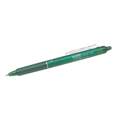 SFERA PILOT FRIXION CLICKER A SCATTO 0,7 VERDE