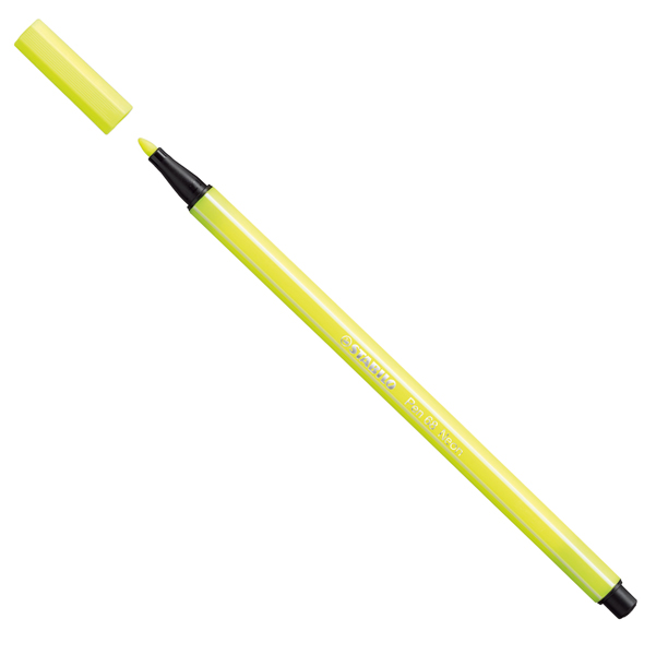 Stabilo Pen 68  Pennarello a punta media Giallo fluo