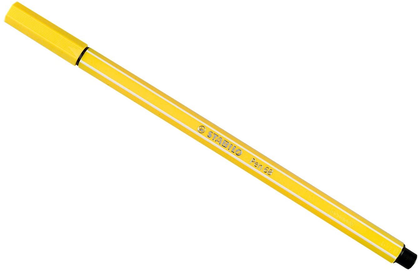 Stabilo Pen 68  Pennarello a punta media Giallo