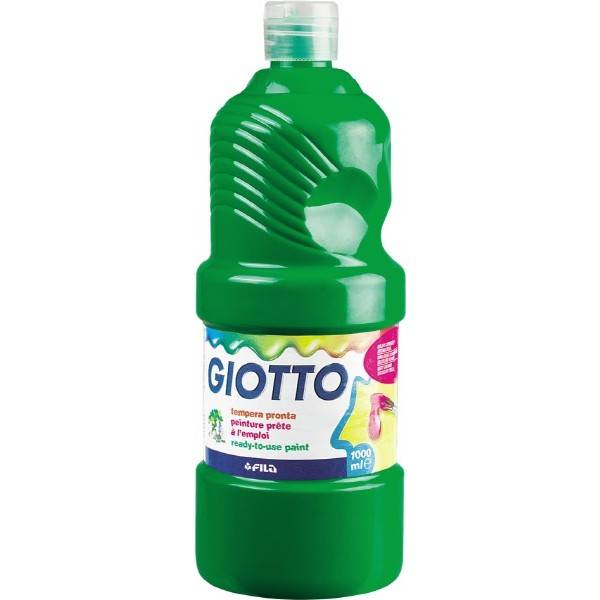Tempera pronta verde 1000 ml Giotto