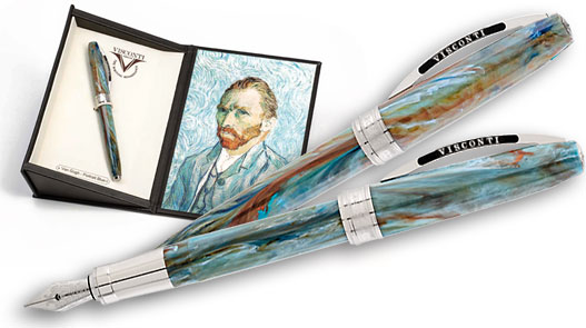 Visconti Van Gogh Portrait Blue Penna Stilografica