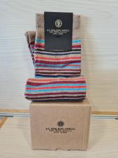 A.G. Spalding & Bros Calzino da uomo Riga Multicolor Noce