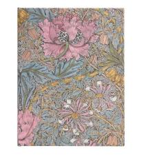 Agenda 12 Mesi Settimanale 2024 MORRIS CAPRIFOGLIO ROSA  William Morris