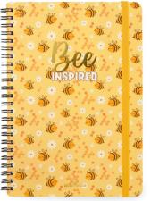 Agenda 12 Mesi Settimanale Large Spiralata  2024 Bee