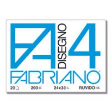 ALBUM FABRIANO4 24X33CM 220GR 20FG RUVIDO