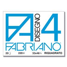 ALBUM FABRIANO4 33X48CM 220GR 20FG LISCIO SQUADRATO