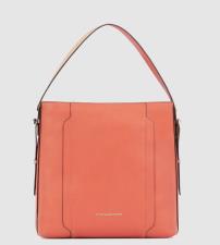 Borsa hobo porta iPad Circle Mattone