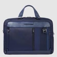 Borsa porta pc 15,6  in tessuto riciclato Blu