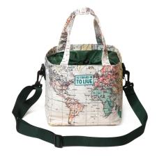 Borsa Porta Pranzo Cartina Geografica