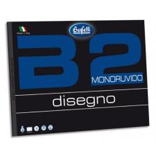 Buffetti Album da disegno B2 Nero - f.to 24x33 cm - monoruvido - 10 fogli 128 g