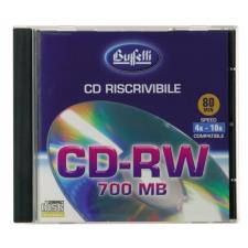 Buffetti Cd-Rw 700 mb - jewel case