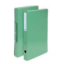 Buffetti Scatola progetti con bottone - Dorso 3 cm - 34x24 cm - verde