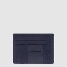 Bustina porta carte di credito tascabile Finn Blu