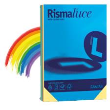 Carta RISMALUCE SMALL A4 200gr 50fg mix 5 colori forti