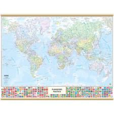 Cartografia Belletti Mondo con Bandiere – 91×70 cm