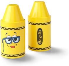 Crayola Portapenne e porta oggetti colorato per bambini Giallo