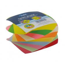 Cubo Twist colorato 500 fogli 85x85 mm colorato Buffetti