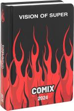 Diario scolastico o Agenda Universitaria Comix Vision of Super Fiamme