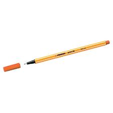 Fineliner Stabilo Point 88  tratto 0,4mm  Arancio neon