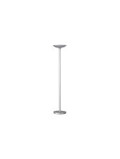 Lampada da terra led fissa Varialux grigia metallizzato