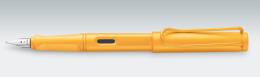 Lamy Safari Candy 021 - Penna stilografica moderna color mango, con impugnatura ergonomica e design senza tempo, pennino M