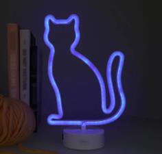 Legami Lampada Led Effetto Neon It’s a Sign Gatto