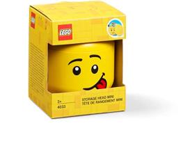 LEGO Contenitore mini impilabile LEGO Storage Heads smile