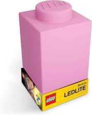 Lego Luce Notturna Classic Silicone Brick Rosa 8 x 8 cm JoyToy
