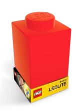 Lego Luce Notturna Classic Silicone Brick Rosso 8 x 8 cm JoyToy
