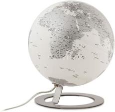 MAPPAMONDO Luminoso Iglobe Light Chrome 25CM BIANCO