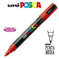 Marcatore UNI POSCA PC5M punta media 1,8 - 2,5 mm rosso UNI MITSUBISHI