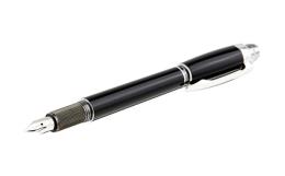 Mont Blanc Stilografica StarWalker Platinum Resin Nera