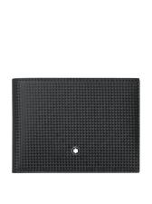 Montblanc 111143 Extreme Wallet 6cc 11.8 x 8.8 cm Woven Black Leather New