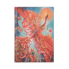 Paperblanks Agenda Settimanale 18 mesi 2023 UCCELLO DI FUOCO Uccelli della Felicita’