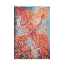 Paperblanks Agenda Settimanale 18 mesi 2024 UCCELLO DI FUOCO Uccelli della Felicita’