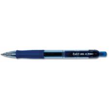 Penna a sfera gel a scatto con safety clip blu Tratto fine 0.7 mm Buffetti