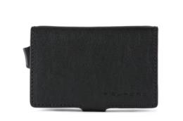 PIQUADRO Compact wallet doppio per carte di credito Black Square Nero