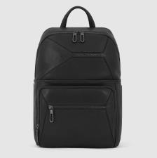 Piquadro Computer backpack 13,3 with iPad compartment Nero