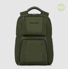 Piquadro Computer backpack 14 with iPad compartment Verde
