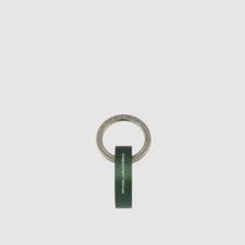 Piquadro Keychain with round carabiner hook Verde
