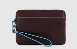 Piquadro Pochette con porta carte di credito Mogano