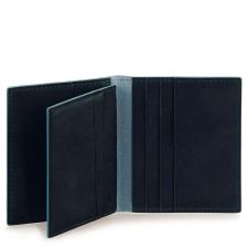 Piquadro Porta carte di credito 8 fessure Blue Square Nero